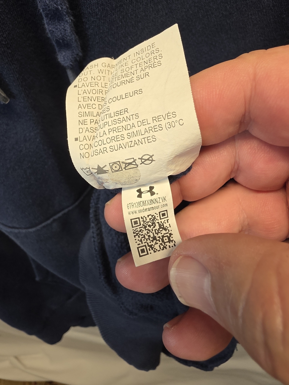 Urban Style Under Armour Short Sleeve Hoodie Sweatshirt Coldgear Sporty Pullover - Picture 8 of 11